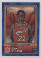 2024 Topps Chrome McDonald's All American 12/75 Aiden Sherrell #92 0y2q