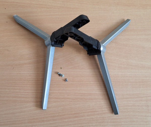 TV Ständer Fernseher Standfuß Sockelfüße aus Telefunken D55V850M5CWHI