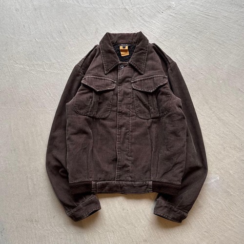 A.P.C., A.P.C. 90s Brown Corduroy Jacket S Made in France Vintage Men's Outerwear