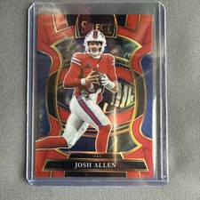 2025 Select Josh Allen Concourse Level Red Prizm /99 Color Match