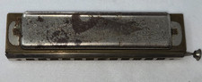 VINTAGE M. HOHNER SUPER CHROMONICA 270 CHROMATIC HARMONICA KEY G GERMANY