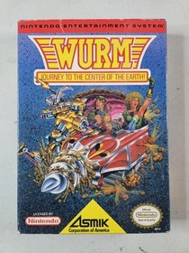 Wurm: Journey to the Center of the Earth (Nintendo NES, 1991) CIB Complete