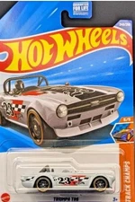 Hot Wheels Treasure Hunt Triumph TR6 HW Track Champs 5/5 #249/250