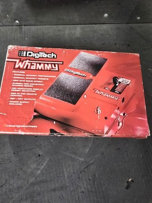 DigiTech Whammy Red Digital Guitar Effects Pitch Shifter Pedal