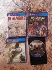 PS4 games bundle lot. Evil Within 2, Watch Dogs Legion, COD IW., R6 SIEGE