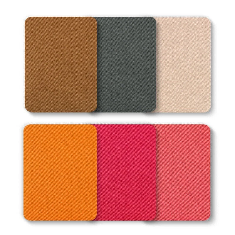 2x Elbow Mending Mending Denim Fabric On Sew On Menders Jeans Iron Patches - Image 2 of 4