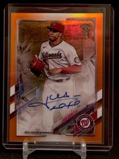 Juan Soto 2021 Topps Chrome Ben Baller Auto Orange Refractor #BBA-JS #3/25 MINT!