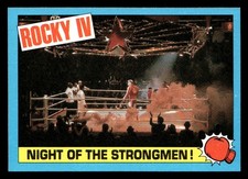 1985 Topps Night of the Strongmen! #36 Rocky IV