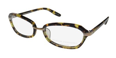 NEW BARTON PERREIRA ROSALIE EYEWEAR TITANIUM TORTOISE OVAL FULL-RIM HEC/ANG