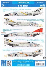 Eduard Decals F-4B NAVY for Tamiya F-4B Kit 1...