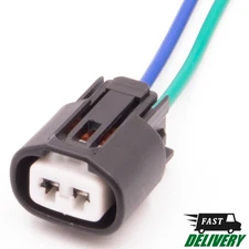 Electrical connector 2-pin. Female. Waterproof. 20177F