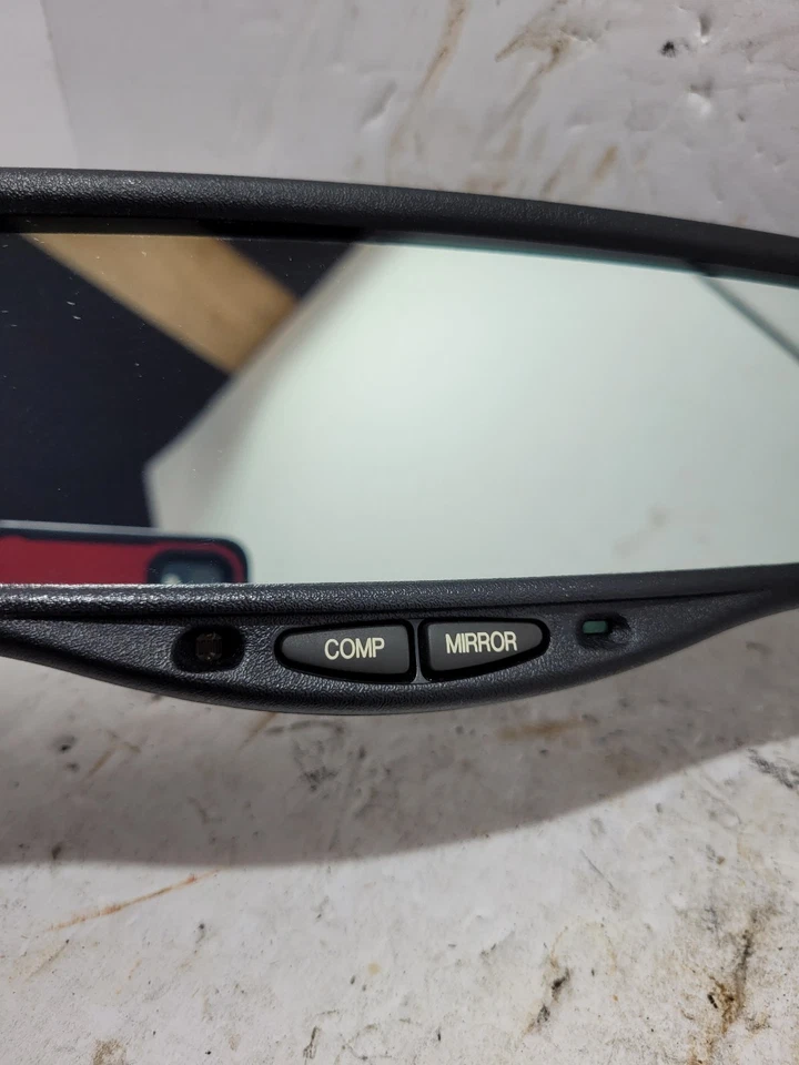 Brújula espejo retrovisor interior Lincoln LS 2001 2002 OEM Foto 3 de 4