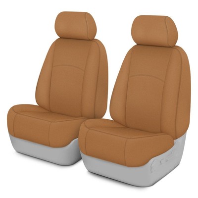 For Chevy Silverado 2500 HD 07-12 SeatSaver 1st Row Brown Custom Seat Covers