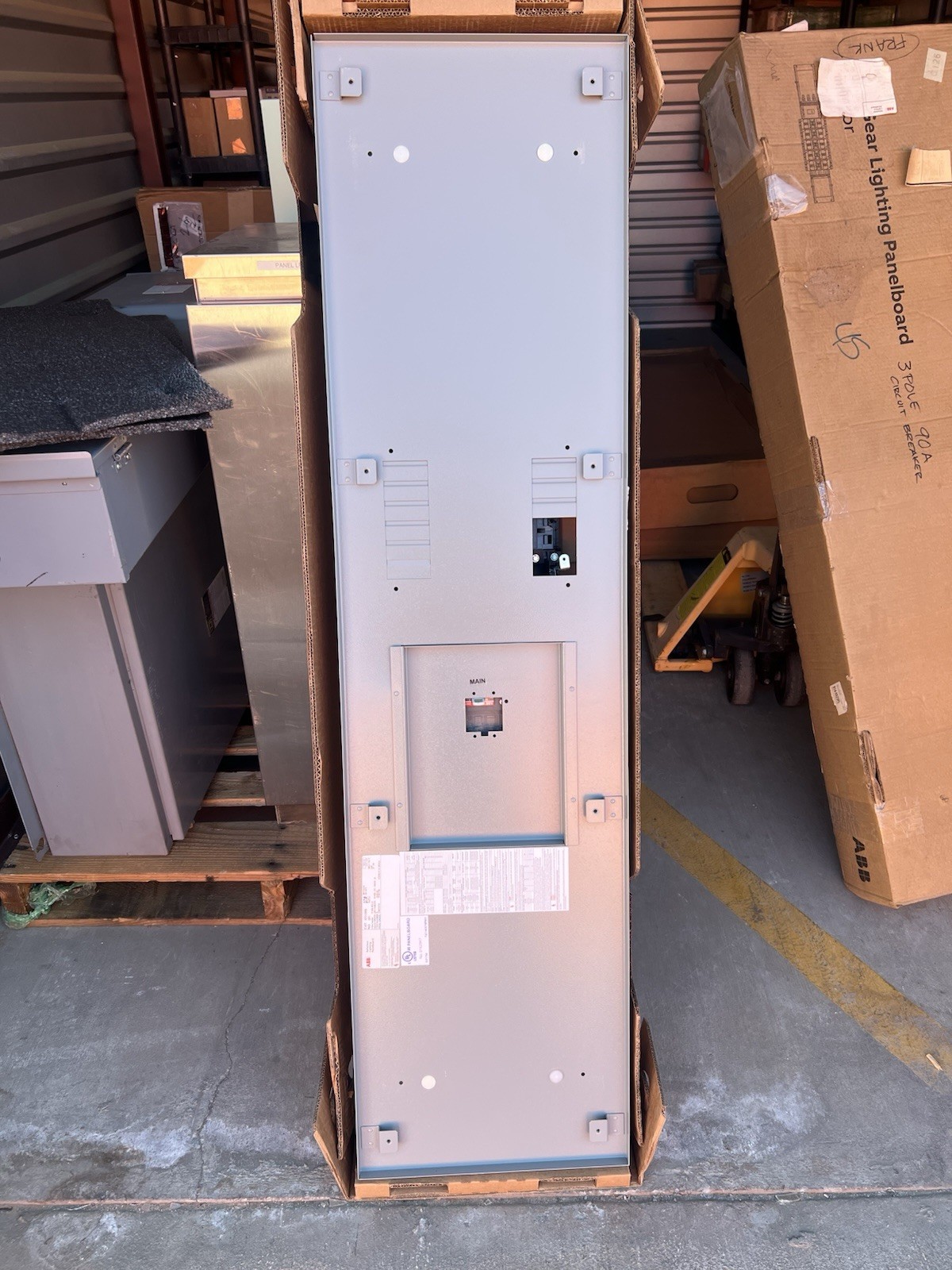 ABB ASF3126MBX 3 Phase 600 amp 480/277 XT4H 175a Breaker Panel