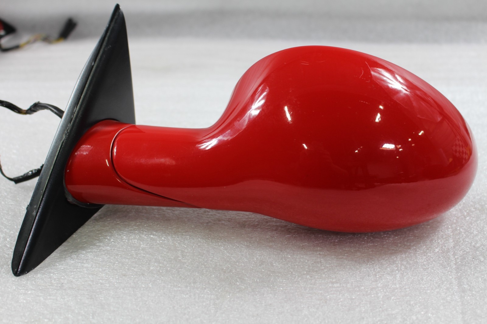 Ferrari 360, Spider, LH, Side View Mirror, Red, Scratches, Used, P/N 65731810