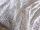Dessus de Lit fait à l'aiguille   260 cm x 210 cm