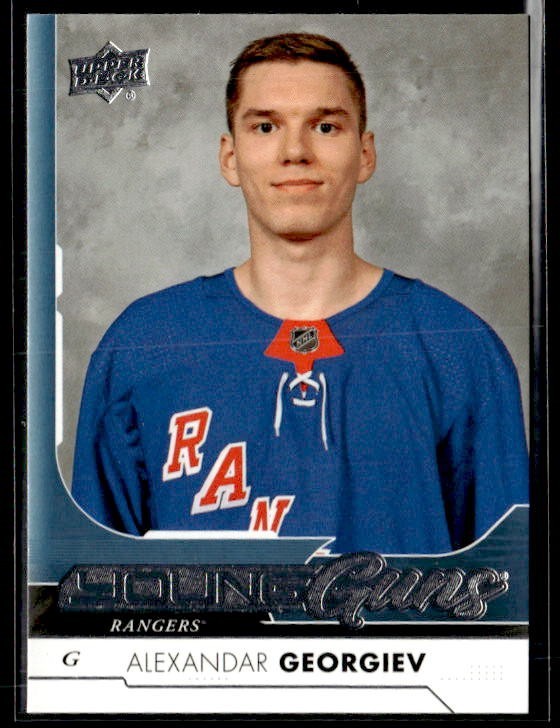 L59,589 -   2017-18 Upper Deck #514 Alexandar Georgiev YG RC