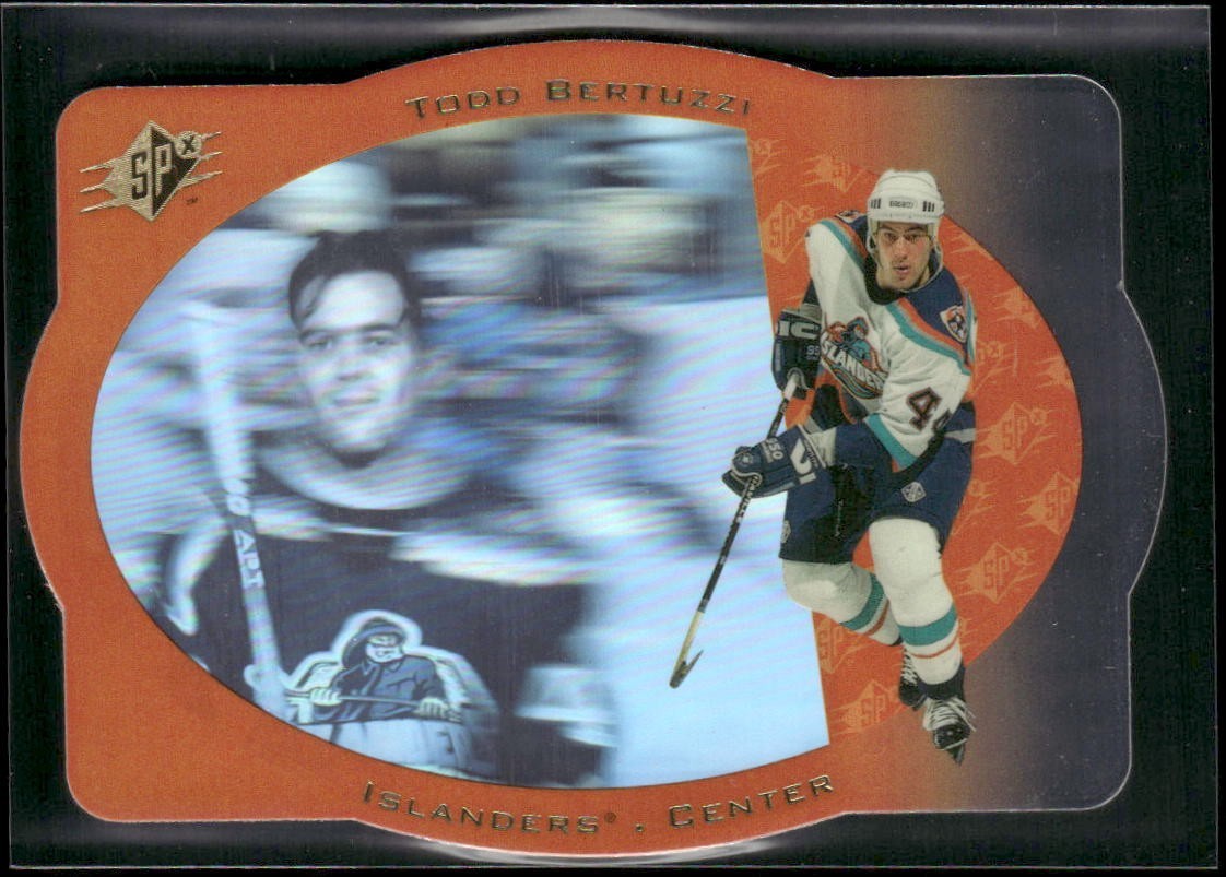 Todd Bertuzzi 1996-97 Upper Deck SPx Die Cut #30