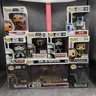 Star Wars Funko Pop Lot of 9 - Boba Fett, Ahsoka, Darth Vader, Duel on Mustafar