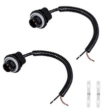 2PCS License Plate Light Wire Harness for Chevy Silverado 1999-2013,