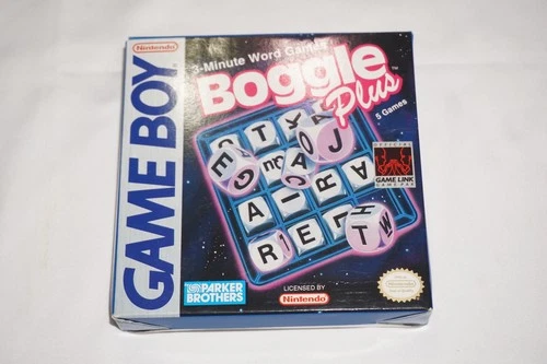 Boggle Plus (Nintendo Game Boy Game Boy) Complete in Box CIB