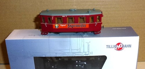 TILLIG 02948 H0m Triebwagen T 5  Jägermeister der MEG - NEU  kostenloser Versand | Zustand: Neu