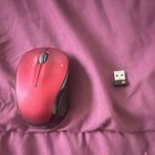 Logitech M325 Wireless USB Optical Mouse 1000 DPI, Scroll Wheel, Red/Black — photo 3