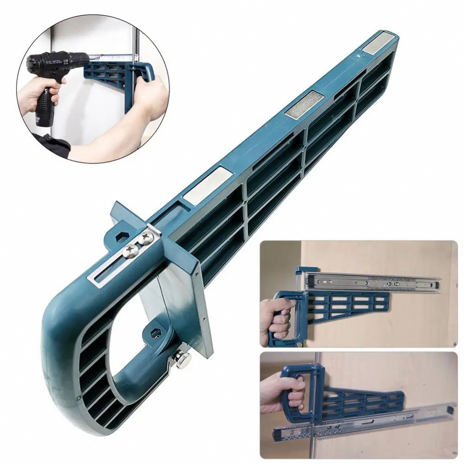 Drawer Slide Jig Set &ndash; Cabinet Installation Tool for Woodw