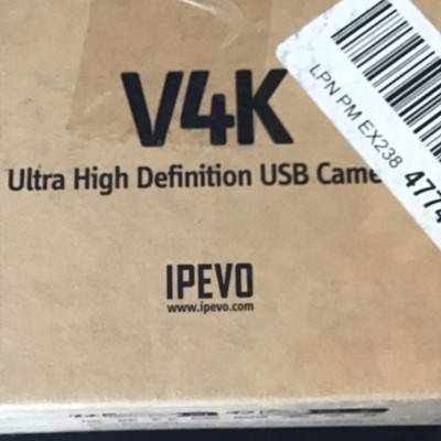 IPEVO V4K Ultra High Definition Document USB Camera CDVU-081IP Model