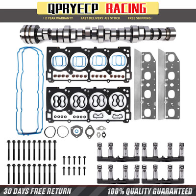 MDS Lifters Kit Camshaft + Head Bolts Kit fit 2009-2019 Dodge Ram 1500 5.7L Hemi