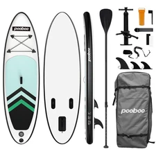 Inflatable Stand Up Paddle Board 10.6' Sup SurfBoard with Paddle SUP Accessory
