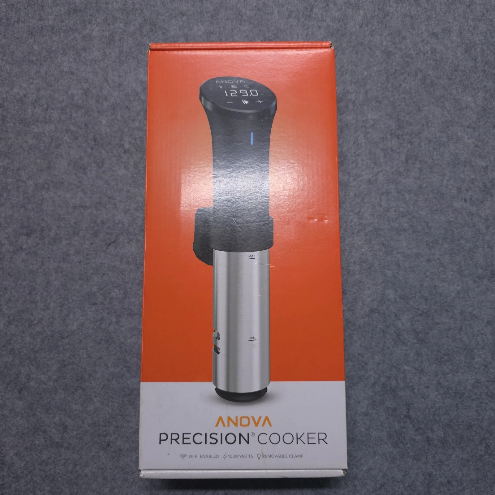 Anova Culinary Sous Vide Precision Cooker - 1000 Watts Wifi Connect
Opens in a new window or tab