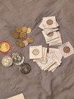 150+ US  & World Coins Collection Lot Folders Red Book Stamps Flips Tokens — photo 9