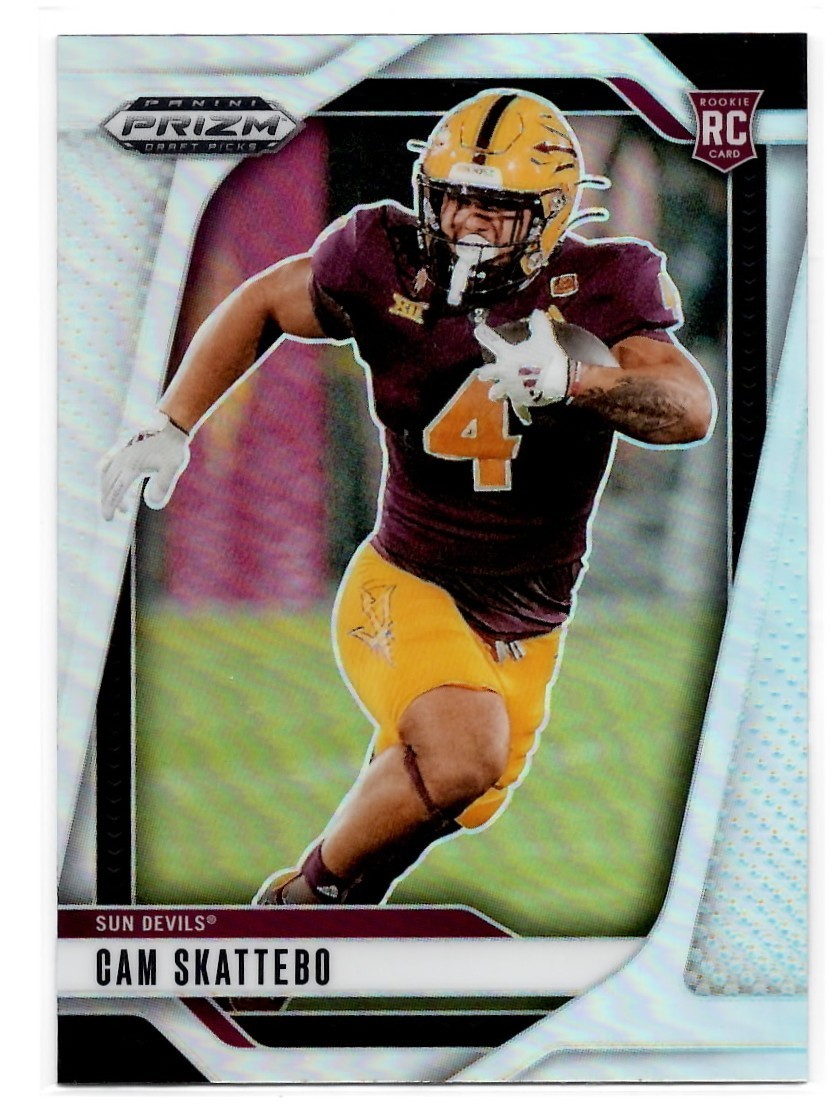 2025 Panini Prizm Draft Picks - Cam Skattebo #9 Silver Prizm Rookie Card