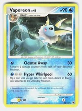 Pokemon TCG Vaporeon Majestic Dawn 34/100 Rare NM