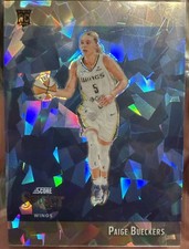 WNBA Select 2025 Paige Bueckers Dallas Wings RC #18 Cracked Ice Score Select