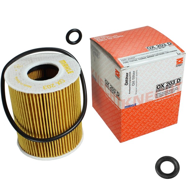 Mahle ÖLfilter Mit Dichtring FüR Ford Mondeo III Turnier 2.0 16V 1.8-image