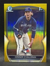 2023 Bowman Chrome 1st Connor O'Halloran Yellow Refactor Numbered 60/75