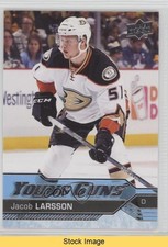 2016-17 Upper Deck Young Guns Jacob Larsson #495 READ 7l6