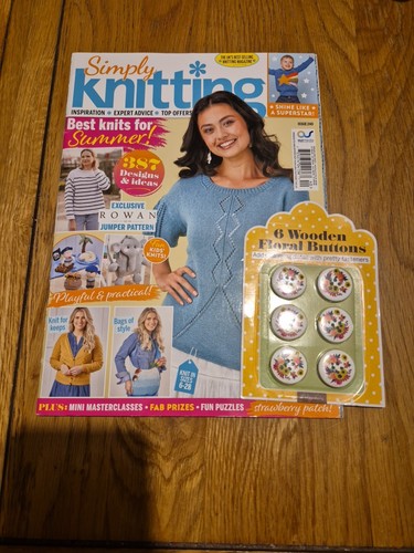 Simply Knitting Magazine Issue 240 With Free Gifts - Picture 1 of 5