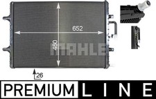 MAHLE Niedertemperaturkühler, Ladeluftkühler CIR 2 000P