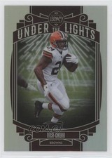 2021 Panini Legacy Under the Lights Silver Nick Chubb #UL-NC 2qw