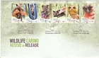 2010 Wildlife Caring Rescue to Release (Gummed) FDC - Santuary Cove Qld 4212
