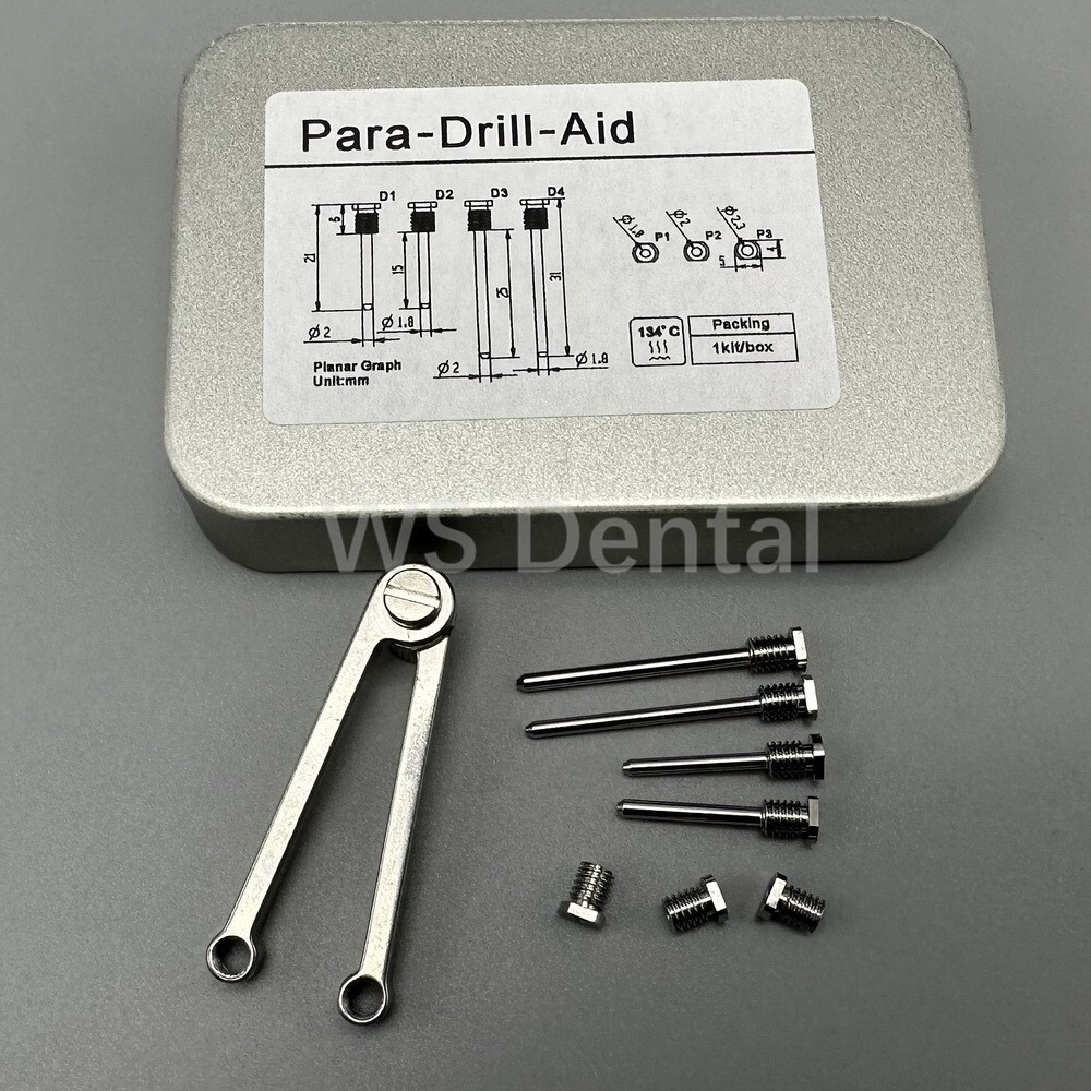 Dental Implant Parallel Para Drill Aid Guide Pins Drill Sleeves