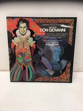 4 LP Box Set Mozart Don Giovanni W/ 1974 Booklet Angel SDL 3811