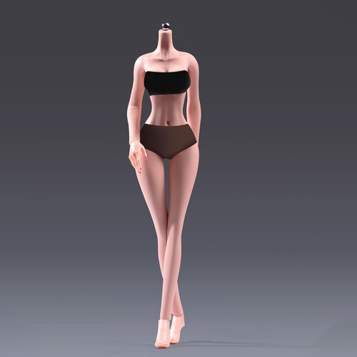 YM502 BJD,1/6 Silicone Female Body Large Breast Thin Waist 12" Action Figure - Picture 9 of 19