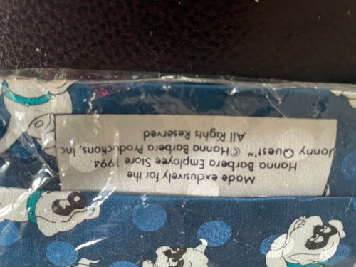 NEW 1994 BANDIT JONNY QUEST SILK NECKTIE HANNA BARBERA EMPLOYEE EXCLUSIVE NOS - Picture 8 of 10