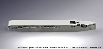 1:1250 HMS Argus (with pilot house)