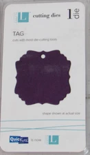 QuicKutz/Lifestyle Crafts Tag 2x2, 1 cutting dies set DS0186