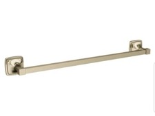 Amerock Stature 18" Towel Bar BH36093BBZ, Golden Champagne